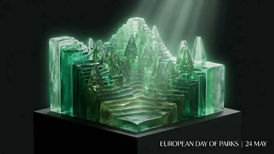 Imagen editorial noir para European Day of Parks (24 May).