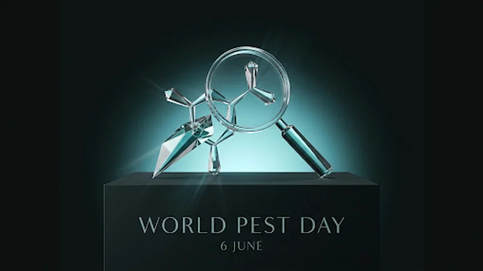 Imagen editorial noir para World Pest Day (6 June).